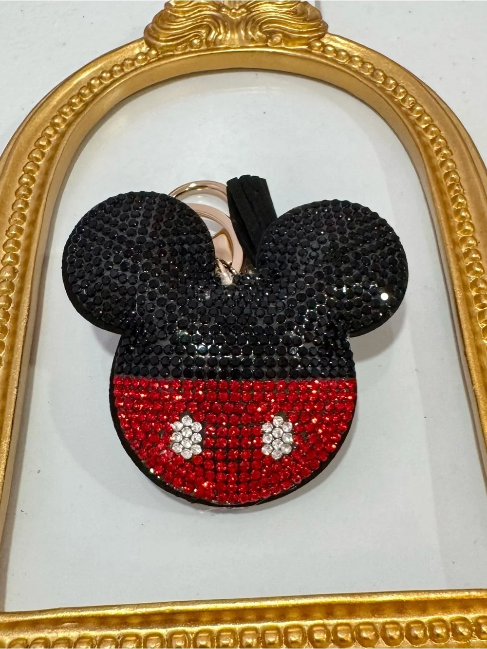 New Mickey Head Keychain/Bag Charm
